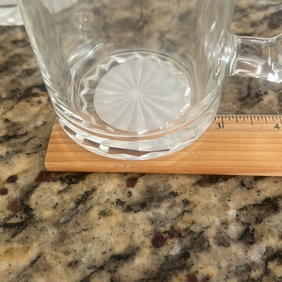 6 Glass beer mugs - Picture 4 of 4